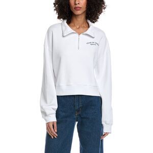 Year Of Ours Womens  The Sports Club 1/4-Zip Pullover, White